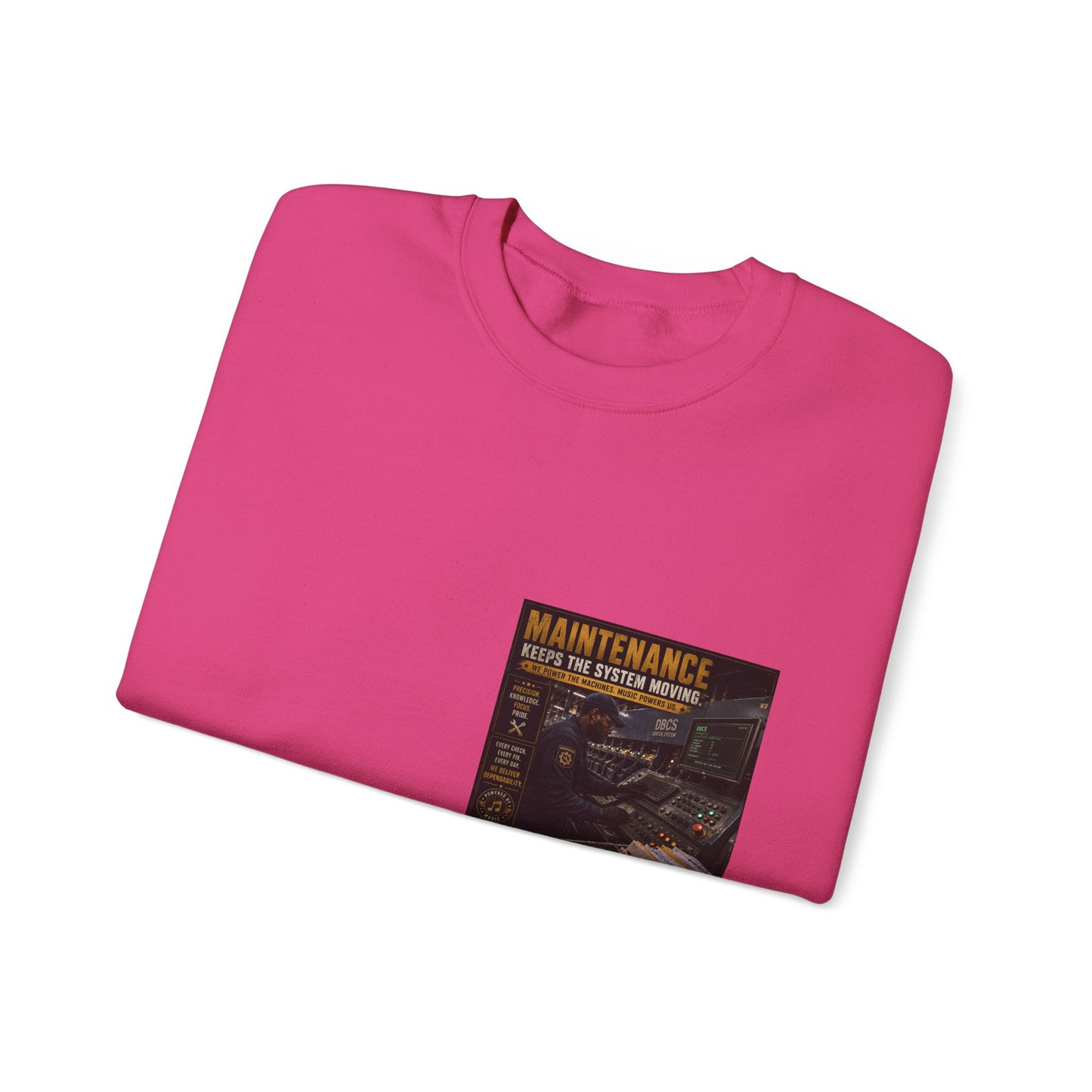 Postal Music — Maintenance Keeps the System Moving — Core Crewneck Sweatshirt