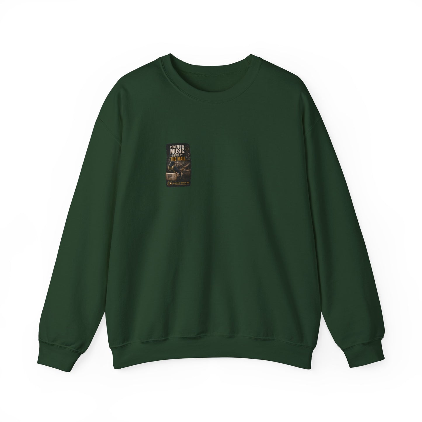 Postal Music - Powered by Music Crewneck Sweatshirt - Colorways A