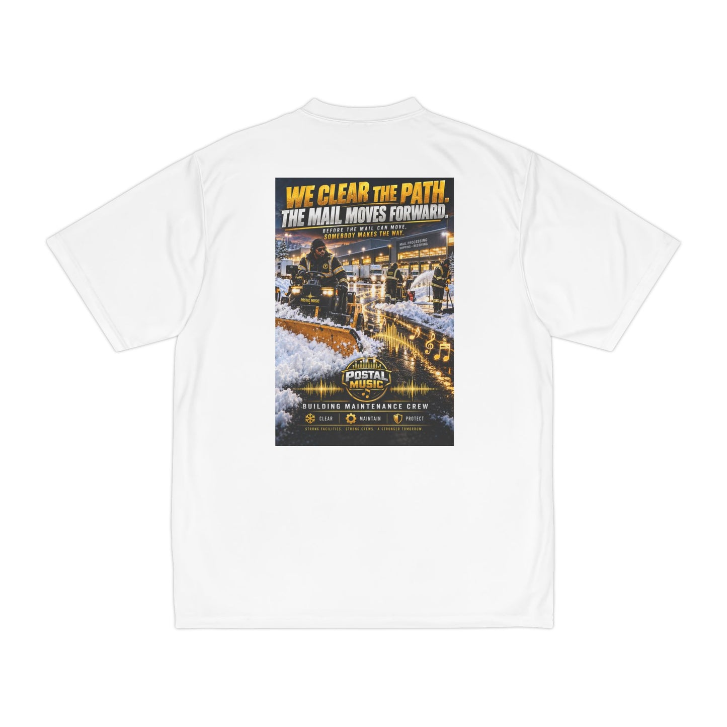 Postal Music - We Clear the Path - Men's Performance T-Shirt