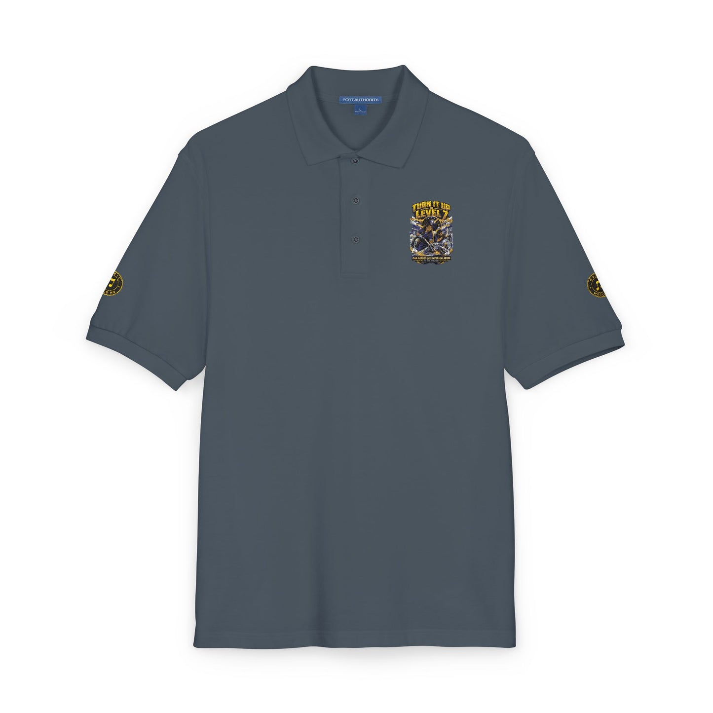 Postal Music - Turn It Up to Level 7 - Unisex Polo Shirt