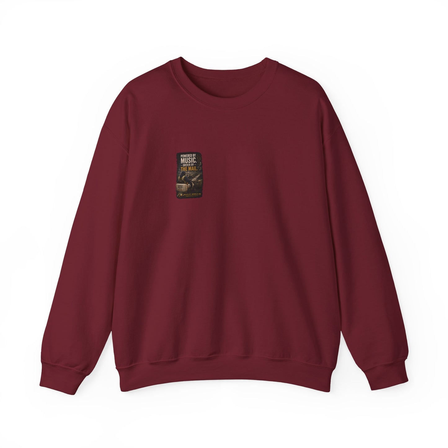 Postal Music - Powered by Music Crewneck Sweatshirt - Colorways A