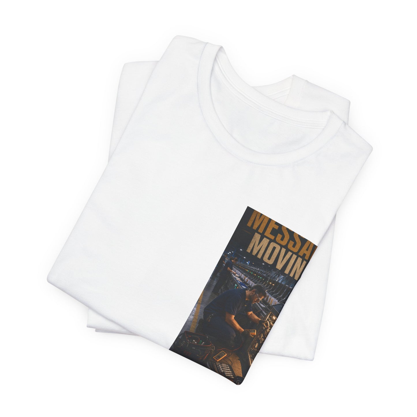 Postal Music — Keep the Message Moving — Premium Unisex T-Shirt