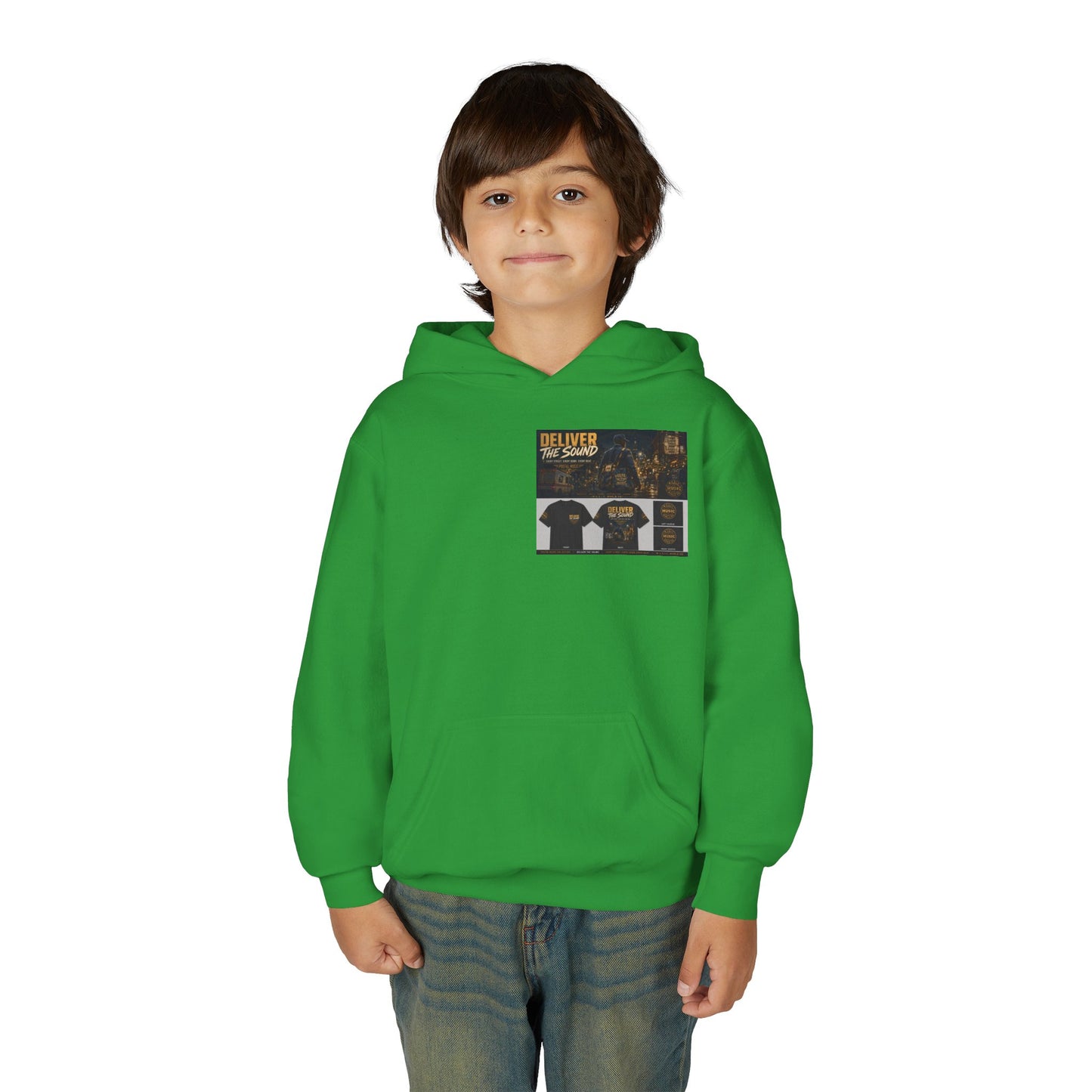 Postal Music — Deliver the Sound — Youth Hoodie