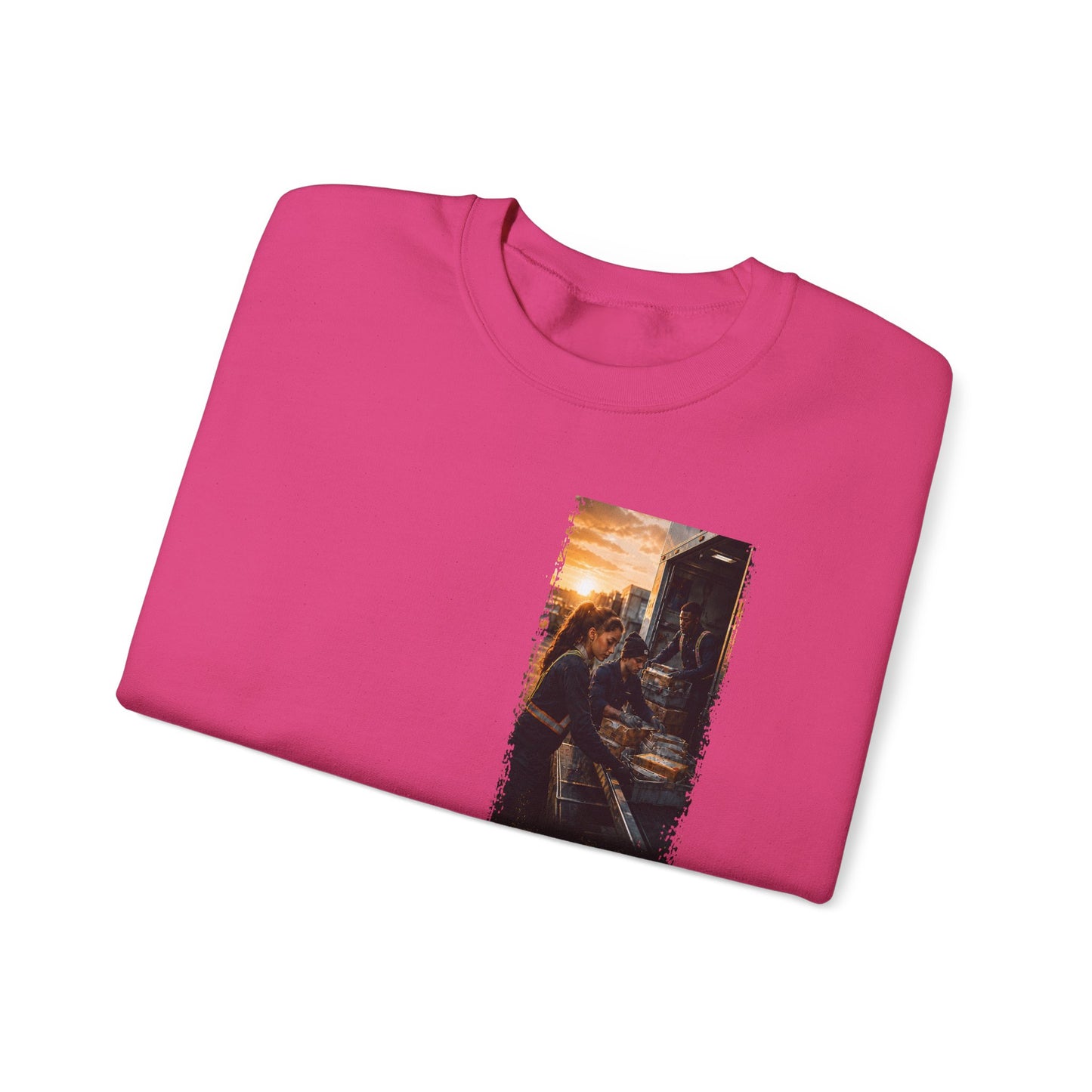 Postal Music — The Next Tour Core Crewneck Sweatshirt — Color Group 2 of 3