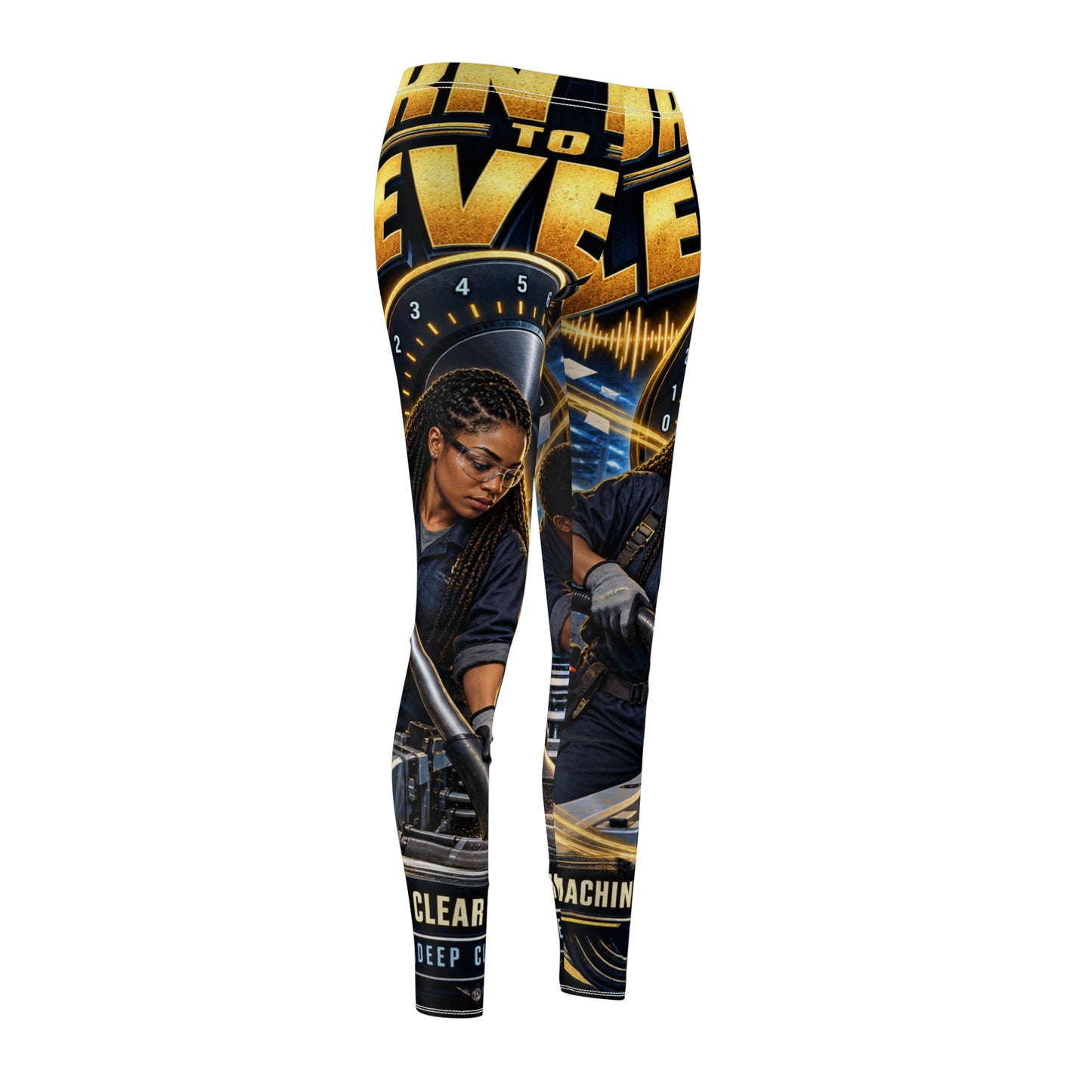 Postal Music - Turn It Up to Level 7 - Women's Casual Leggings