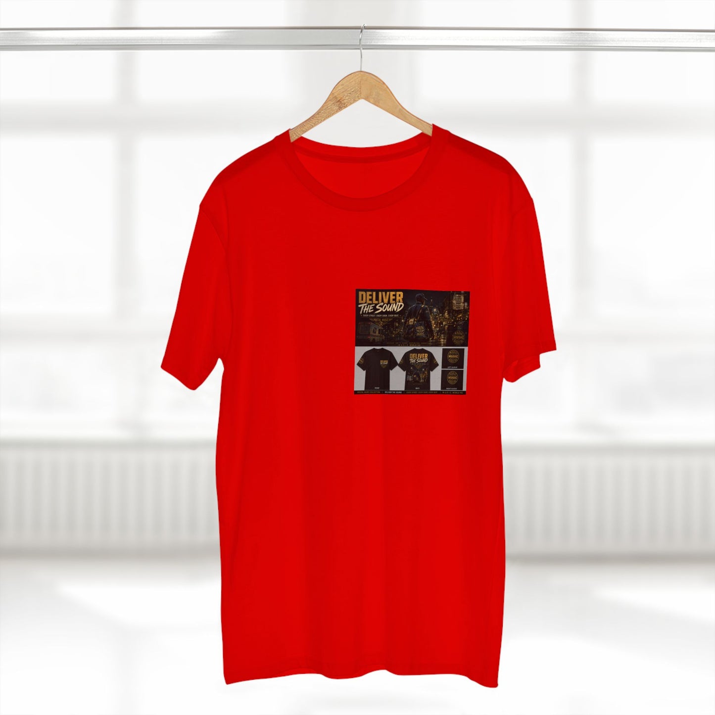 Postal Music — Deliver the Sound — Streetwear T-Shirt