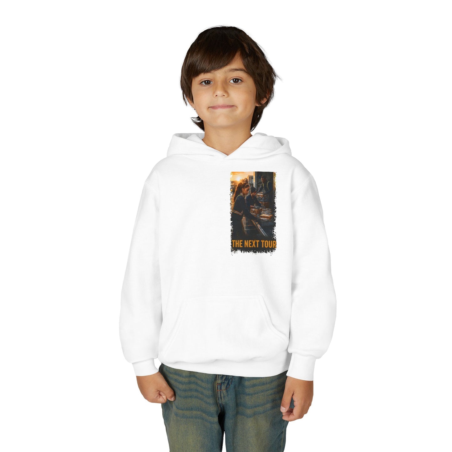 Postal Music — The Next Tour Youth Hoodie