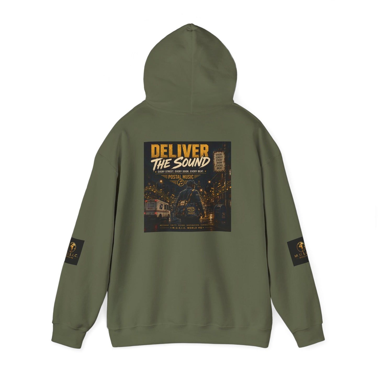 Postal Music — Deliver the Sound — Core Pullover Hoodie
