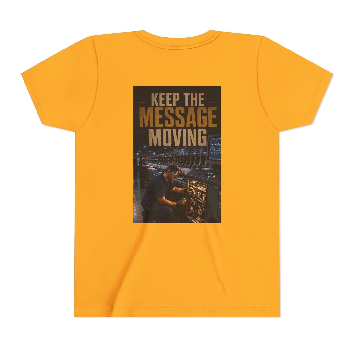 Postal Music — Keep the Message Moving — Youth T-Shirt