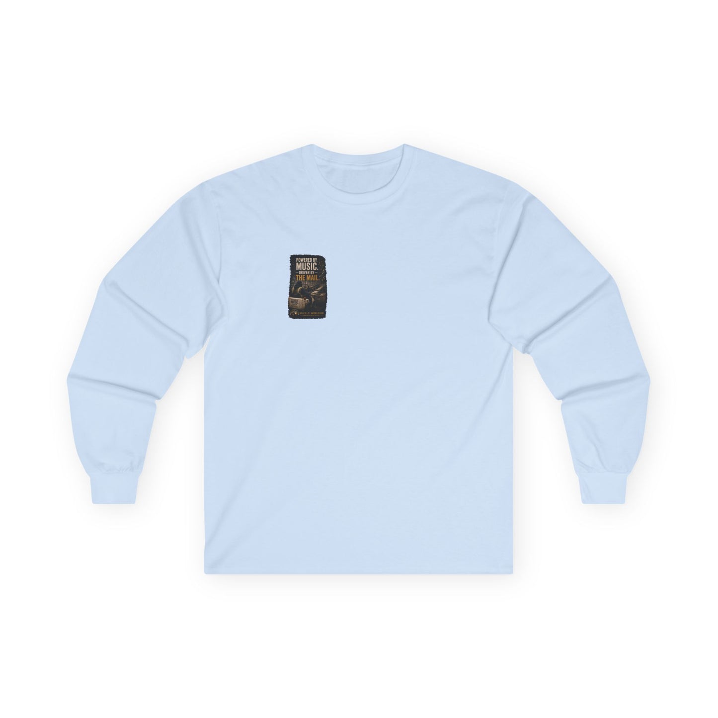 Postal Music - Powered by Music Long Sleeve Tee