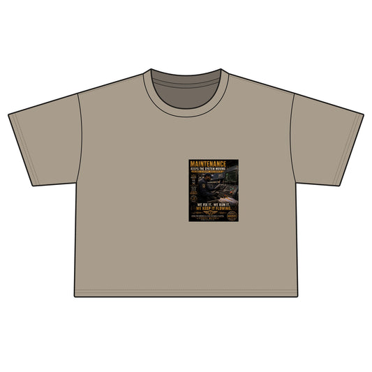 Postal Music — Maintenance Keeps the System Moving — Women's Boxy T-Shirt