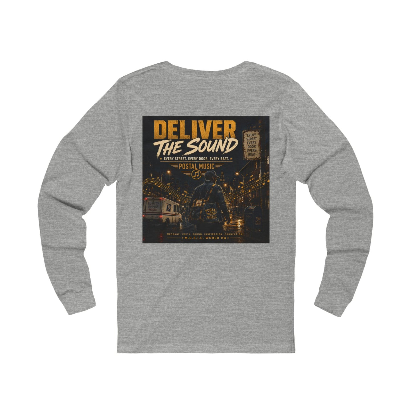 Postal Music — Deliver the Sound — Long-Sleeve T-Shirt