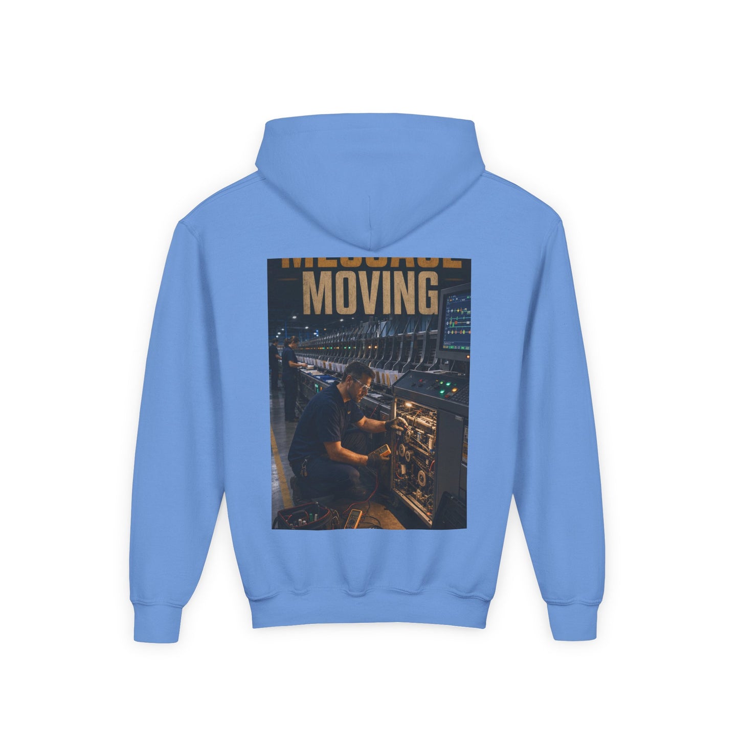 Postal Music — Keep the Message Moving — Youth Hoodie