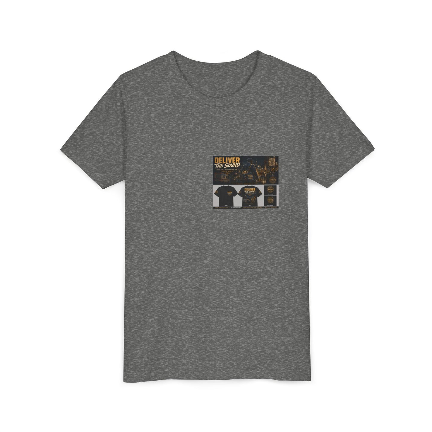 Postal Music — Deliver the Sound — Youth T-Shirt