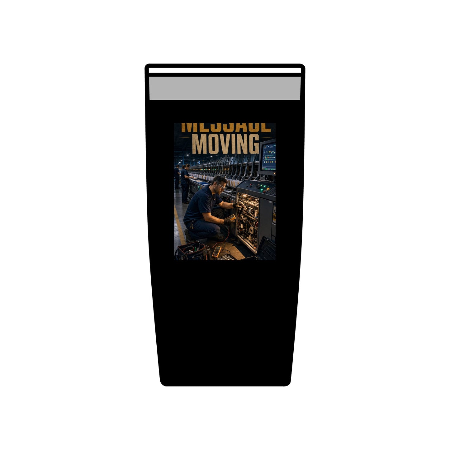 Postal Music — Keep the Message Moving — Insulated Tumbler 20oz