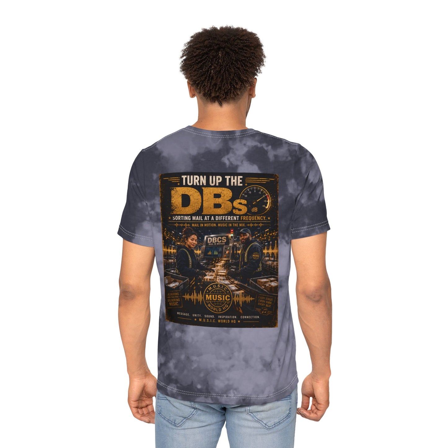 Turn Up the DBs — Men's Woven Overshirt