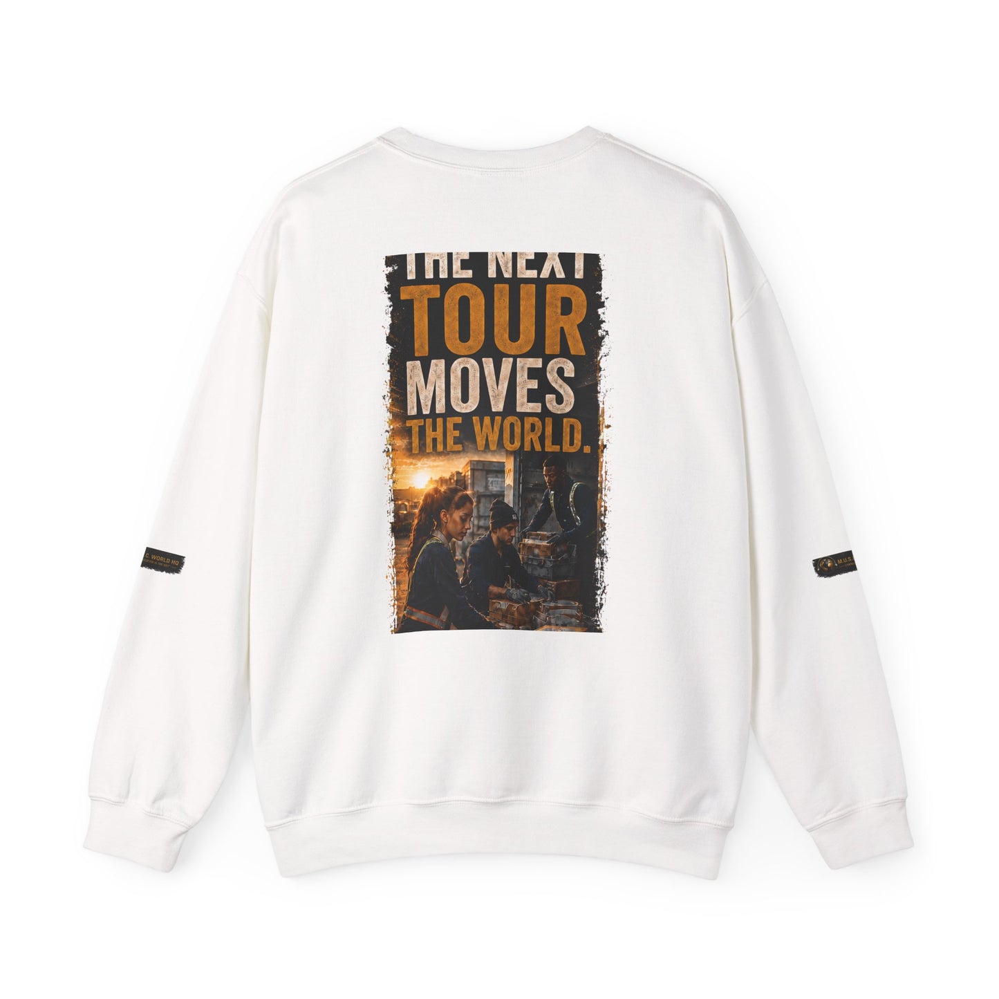 Postal Music — The Next Tour Core Crewneck Sweatshirt — Color Group 3 of 3