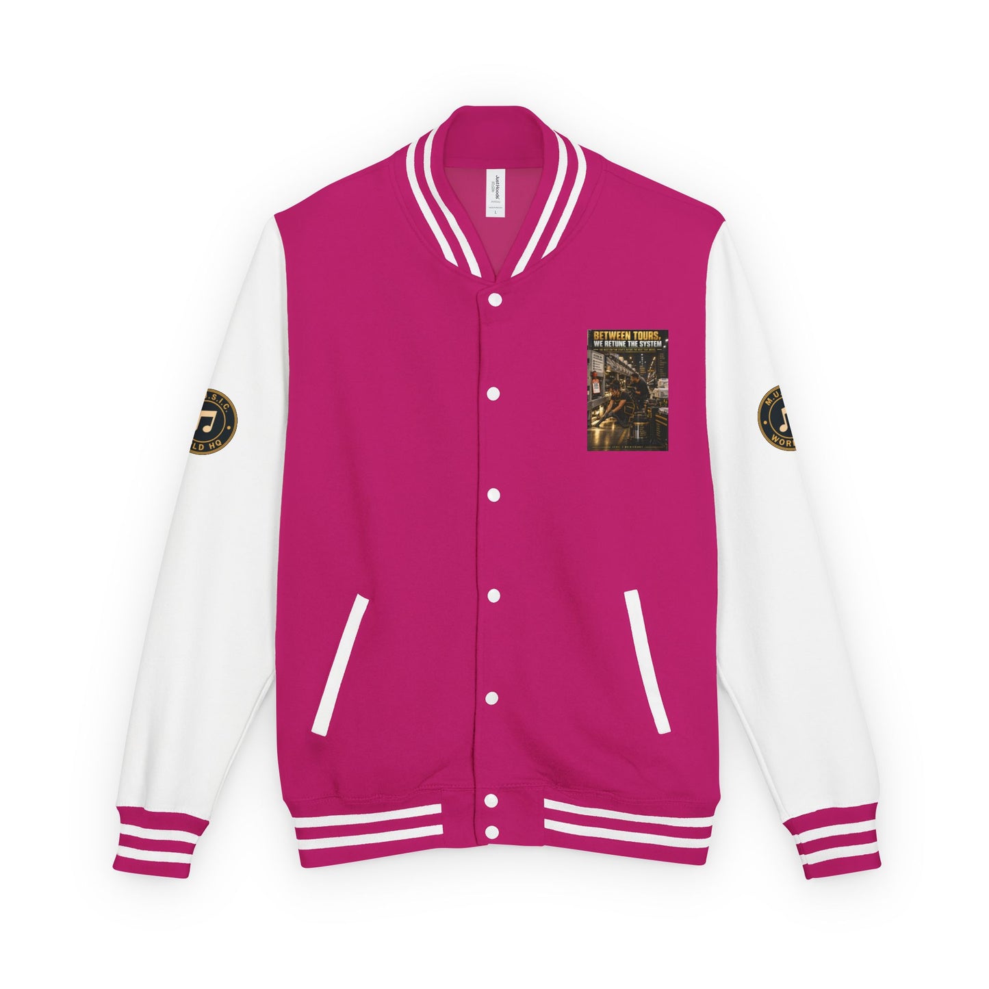 Postal Music - Between Tours, We Retune the System - Heavyweight Letterman Jacket