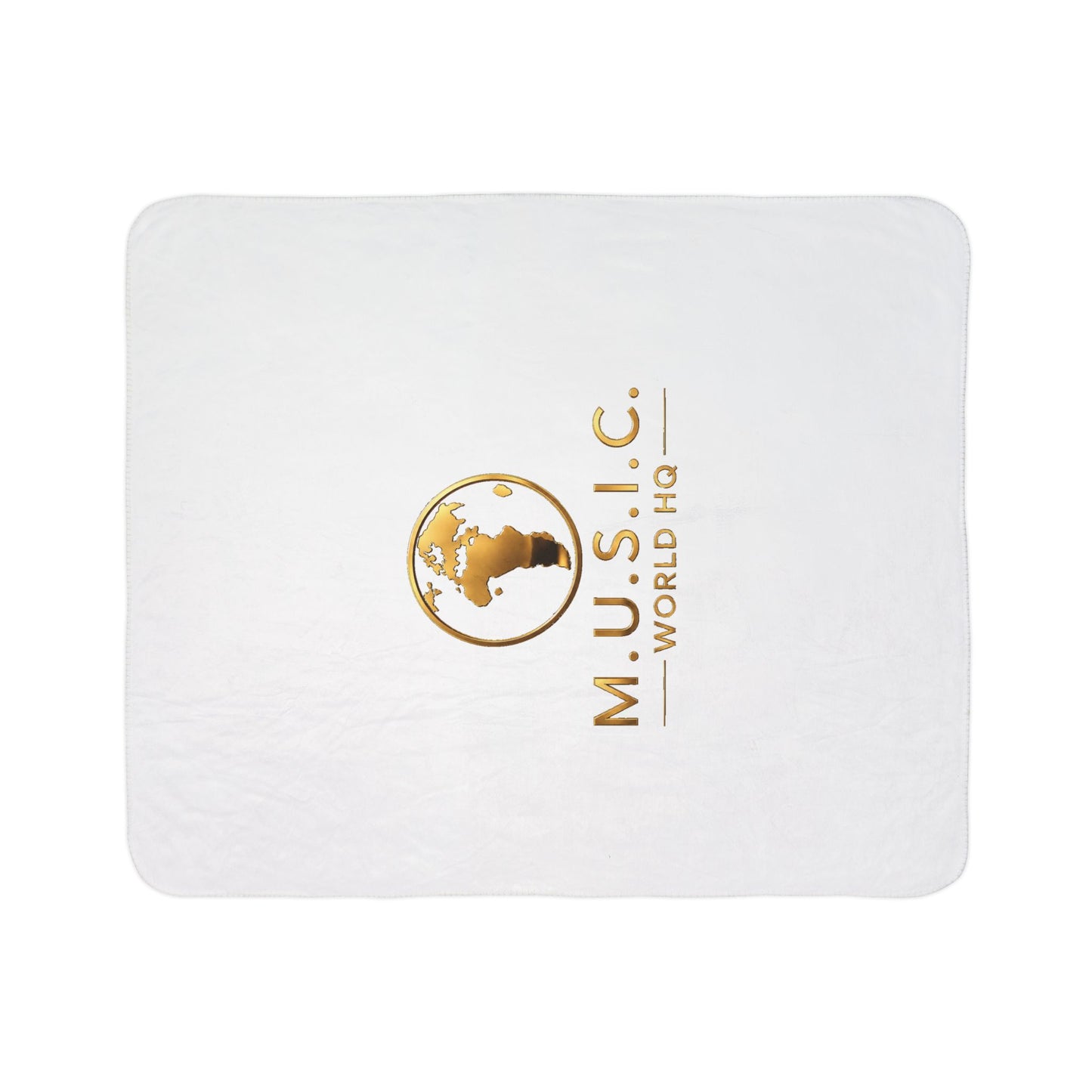 M.U.S.I.C. World HQ Essentials Premium Sherpa Blanket