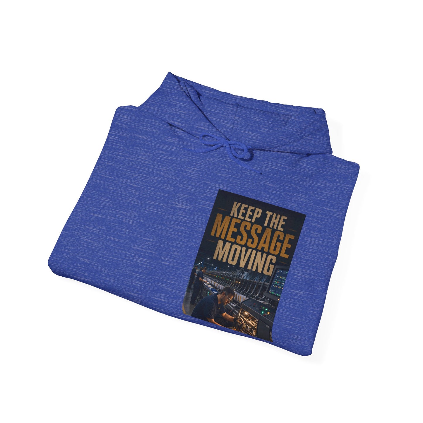 Postal Music — Keep the Message Moving — Core Pullover Hoodie