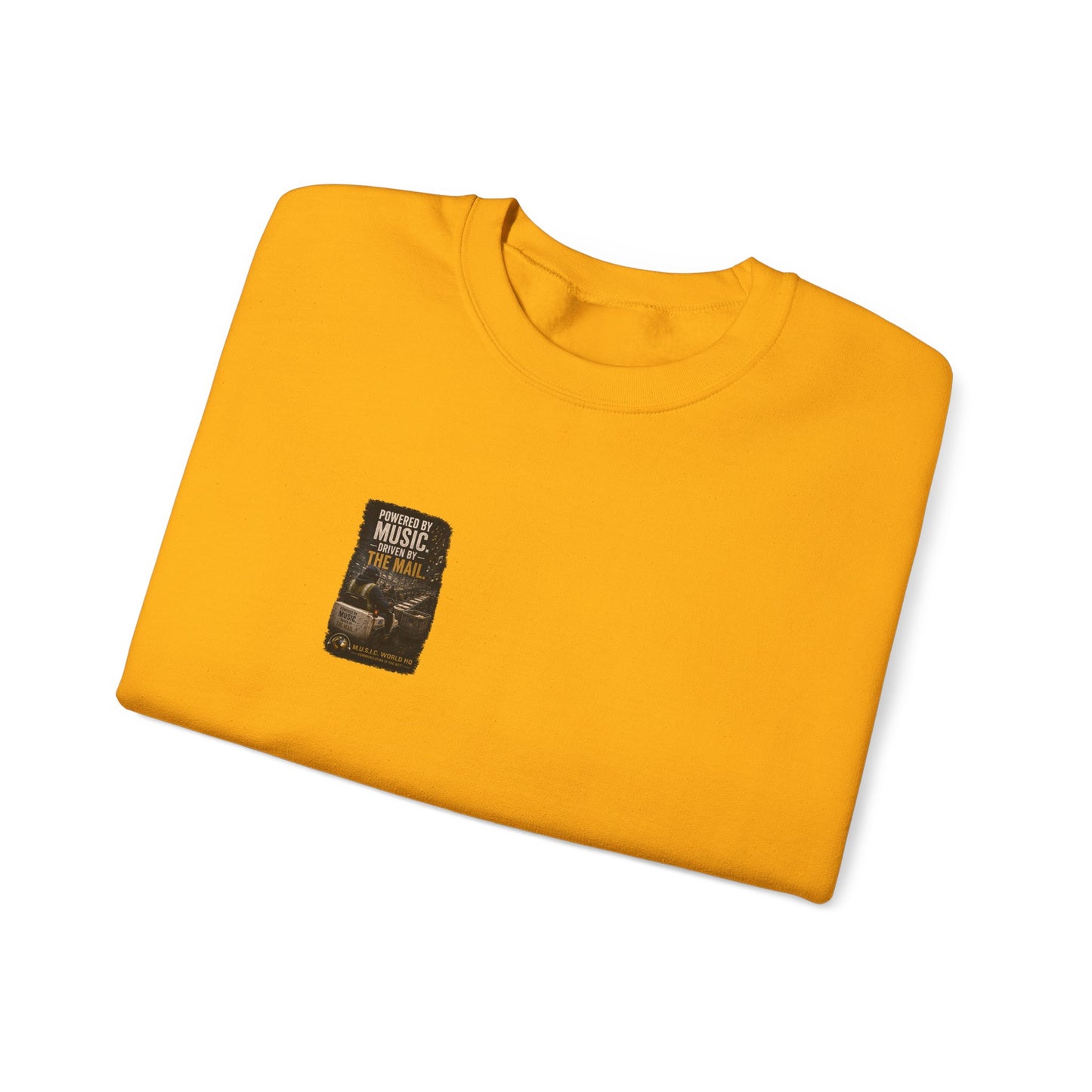 Postal Music - Powered by Music Crewneck Sweatshirt - Colorways A