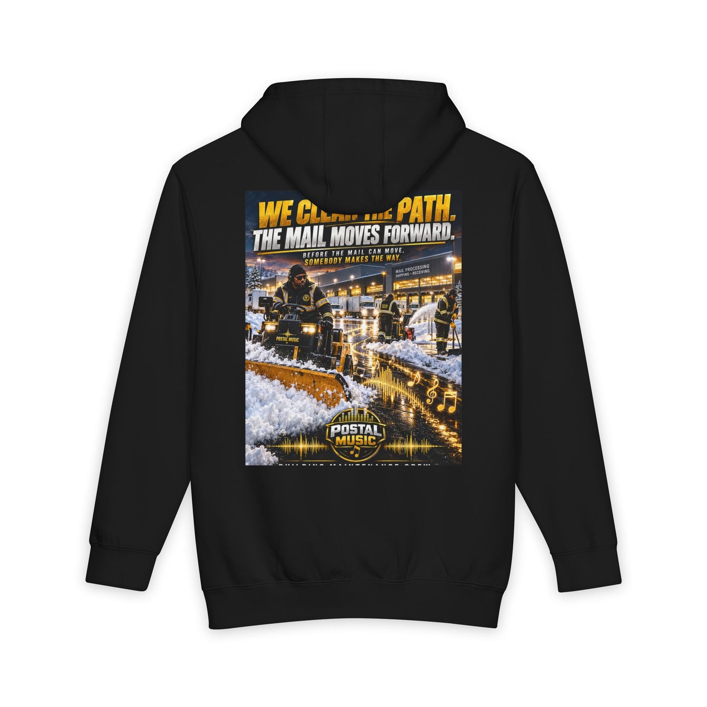 Postal Music - We Clear the Path - Men's Heavyweight Hoodie