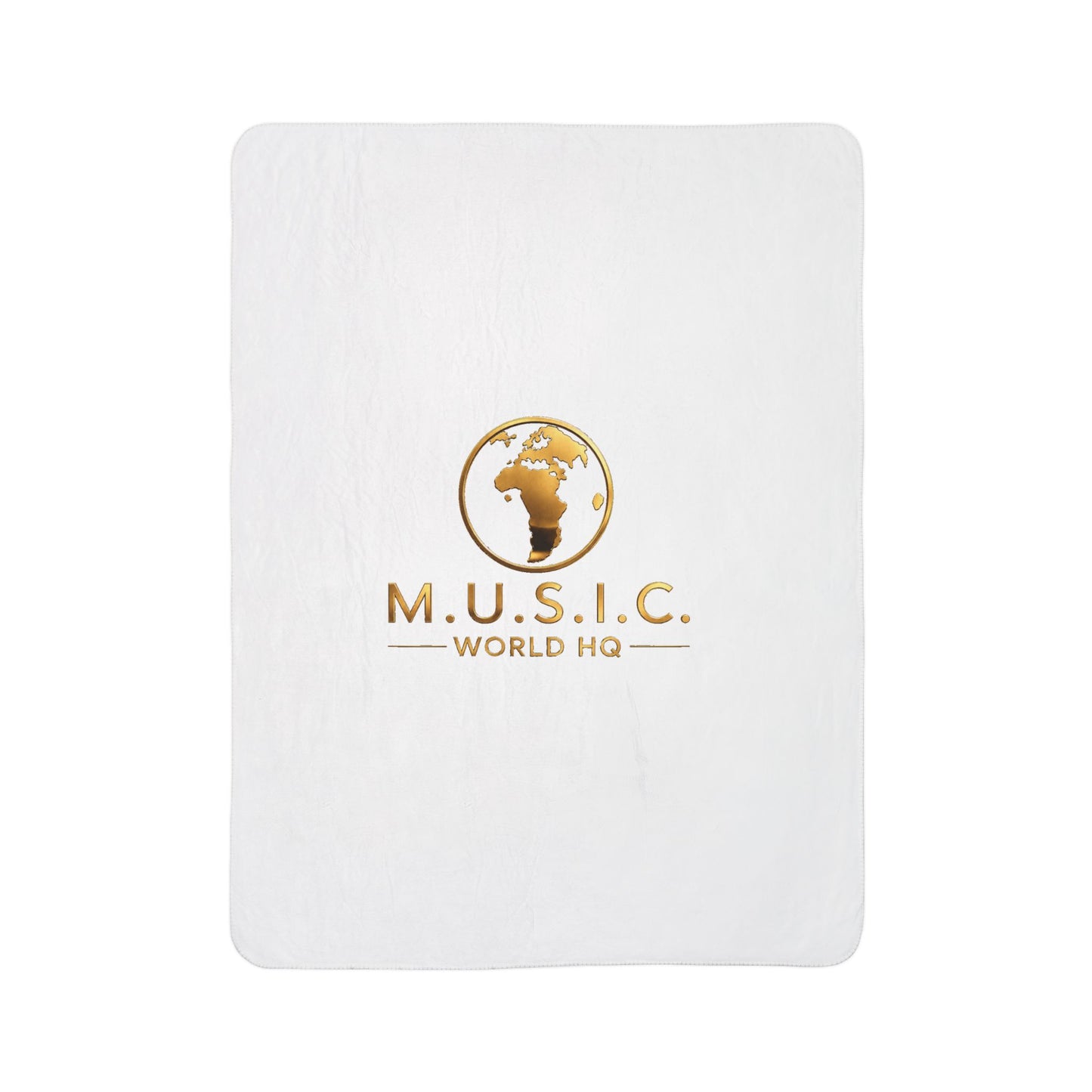 M.U.S.I.C. World HQ Essentials Premium Sherpa Blanket