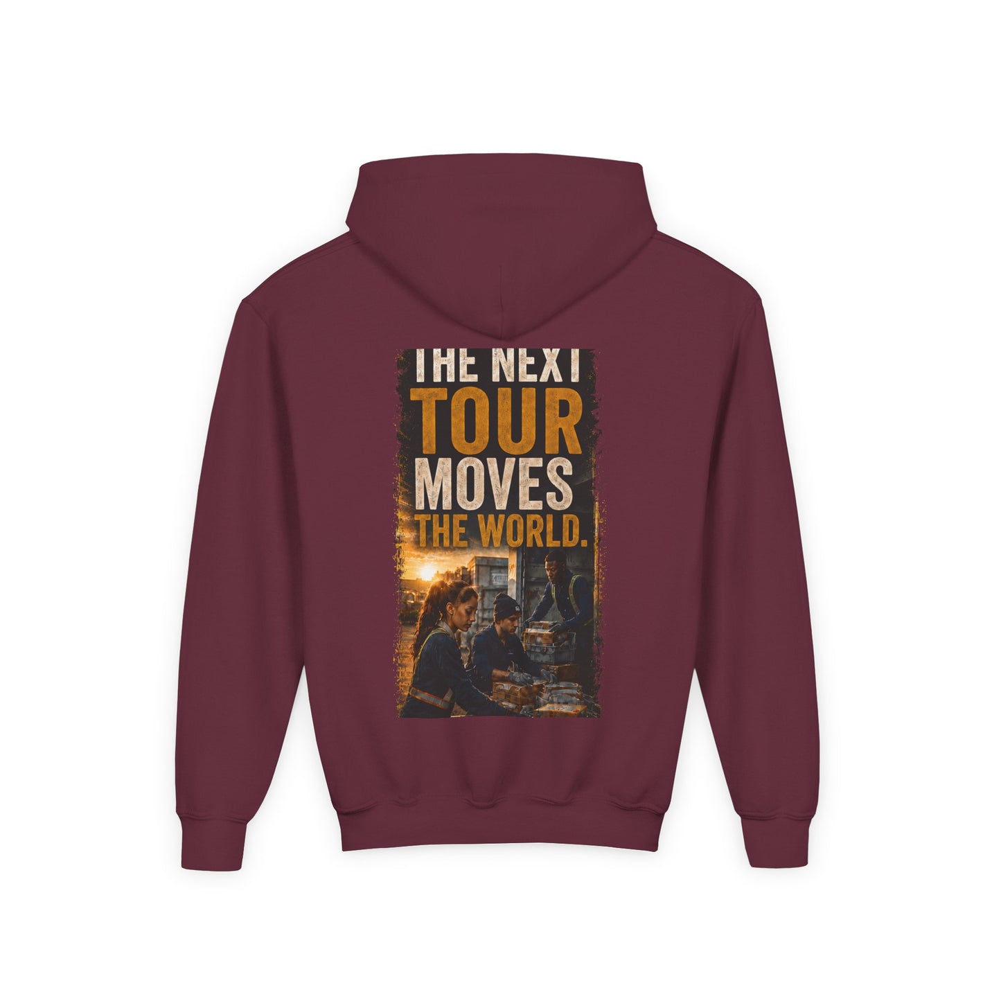 Postal Music — The Next Tour Youth Hoodie