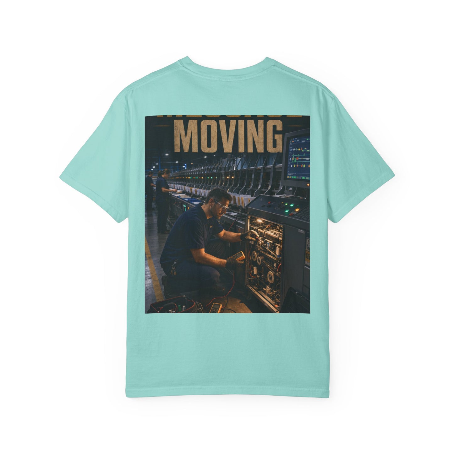 Postal Music — Keep the Message Moving — Garment-Dyed T-Shirt