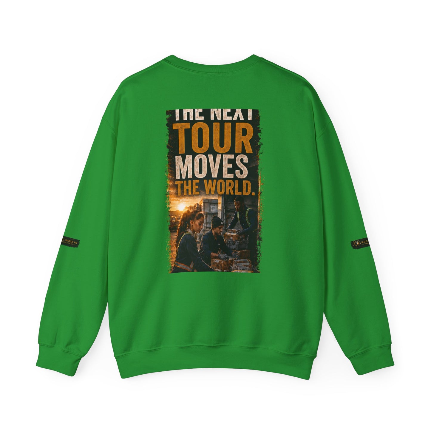 Postal Music — The Next Tour Core Crewneck Sweatshirt — Color Group 2 of 3