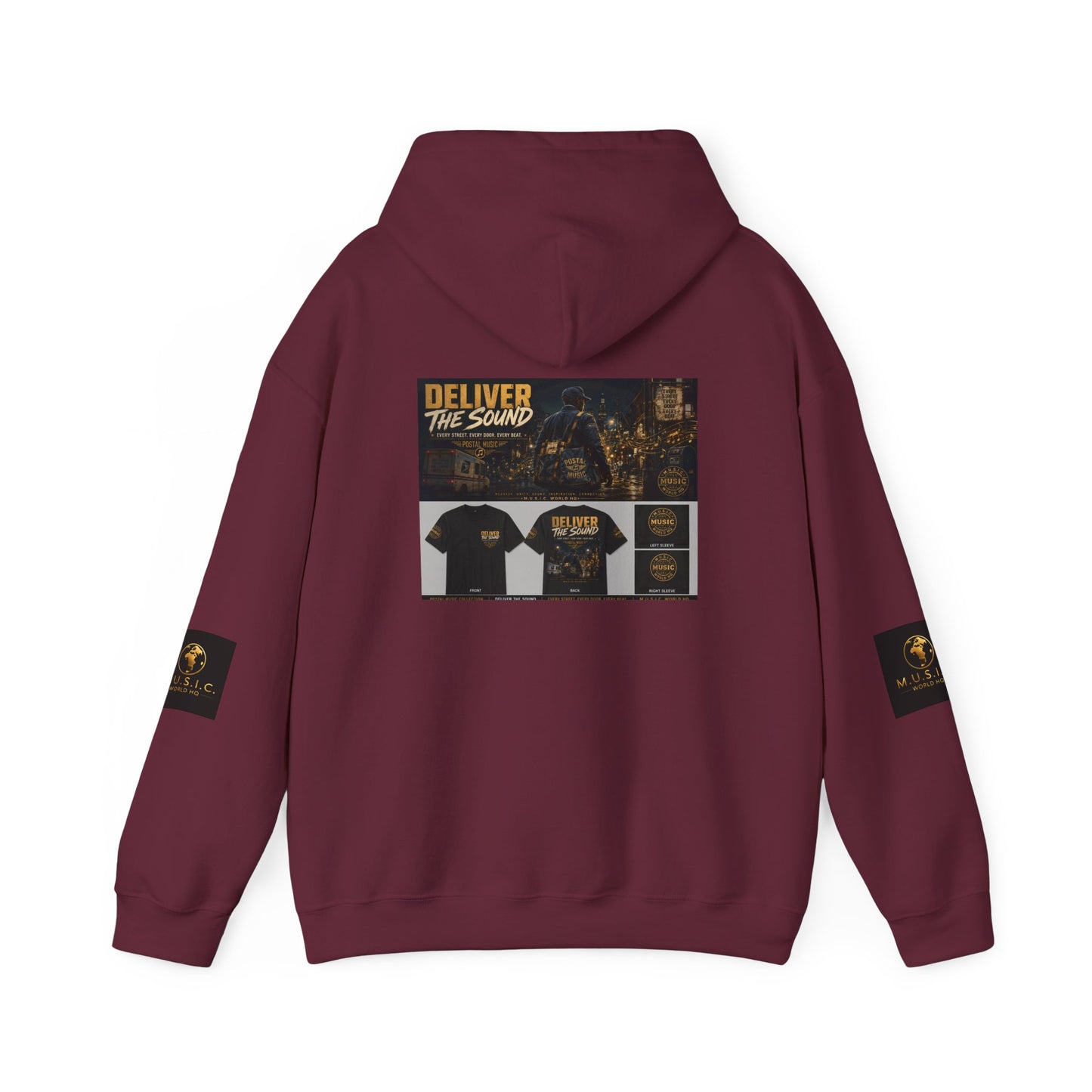 Postal Music — Deliver the Sound — Core Pullover Hoodie