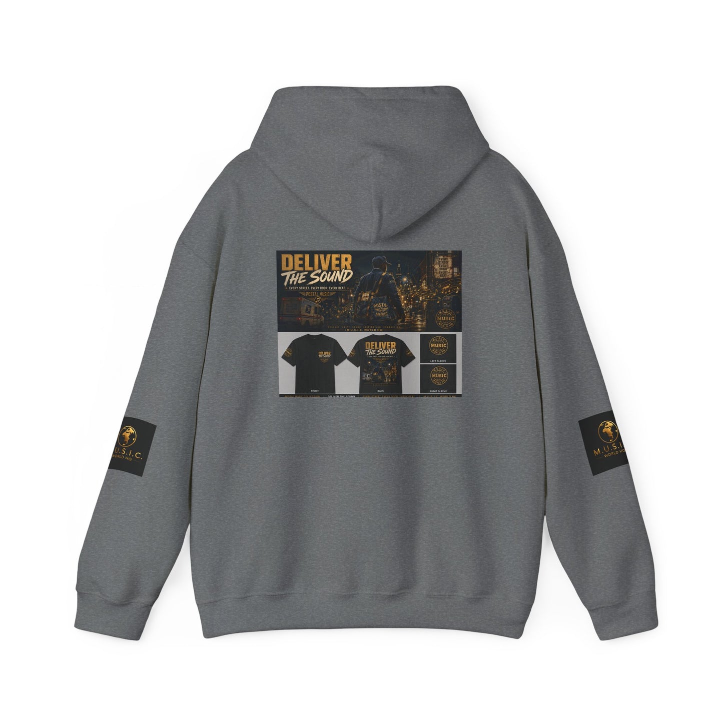 Postal Music — Deliver the Sound — Core Pullover Hoodie
