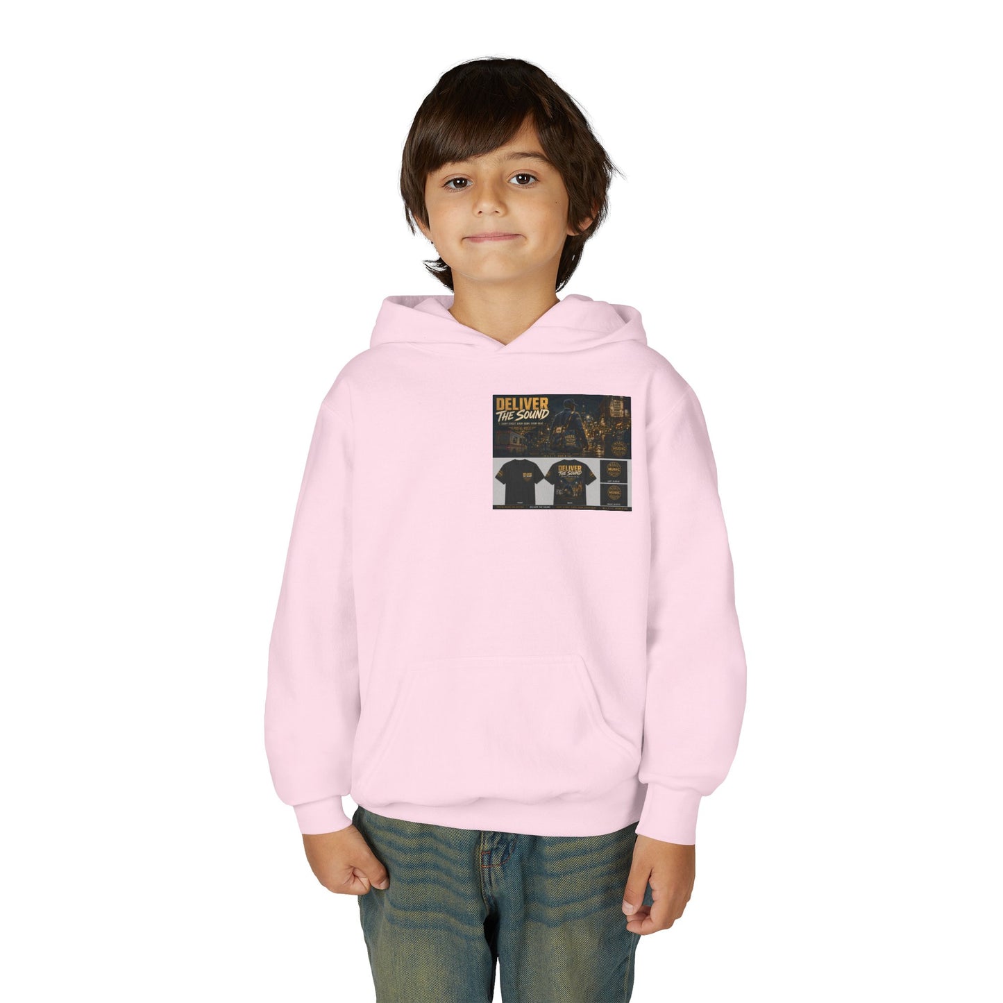 Postal Music — Deliver the Sound — Youth Hoodie