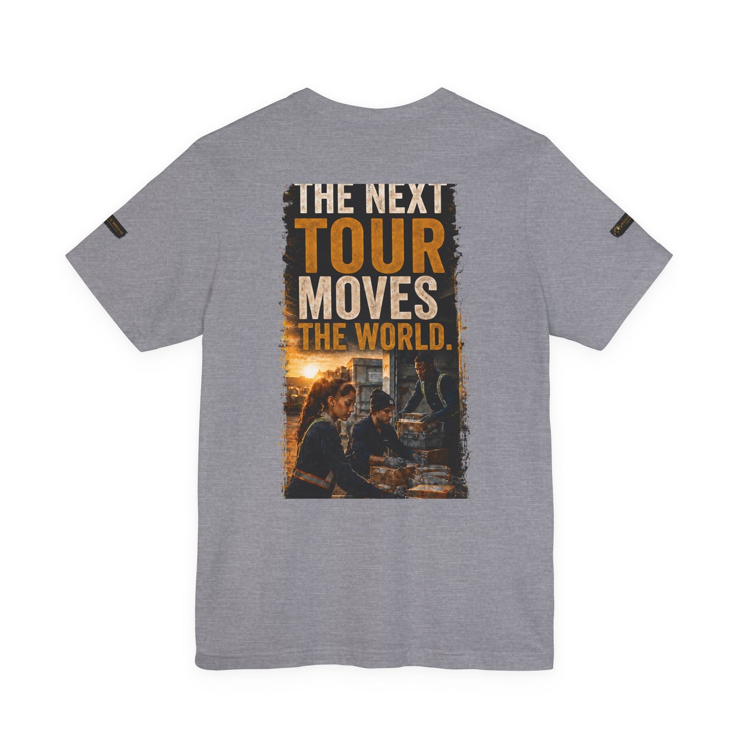 Postal Music — The Next Tour Premium Unisex T-Shirt — Color Group 7 of 11