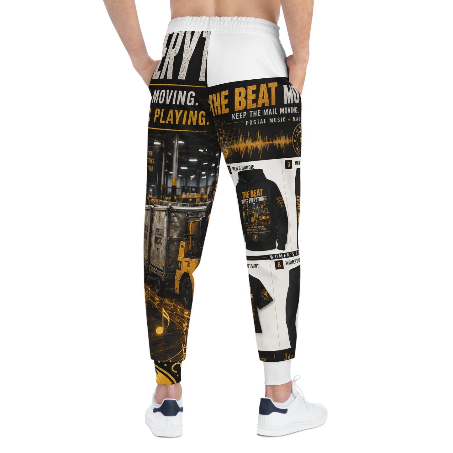 The Beat Moves Everything — Men's Sweatpants | Postal Music