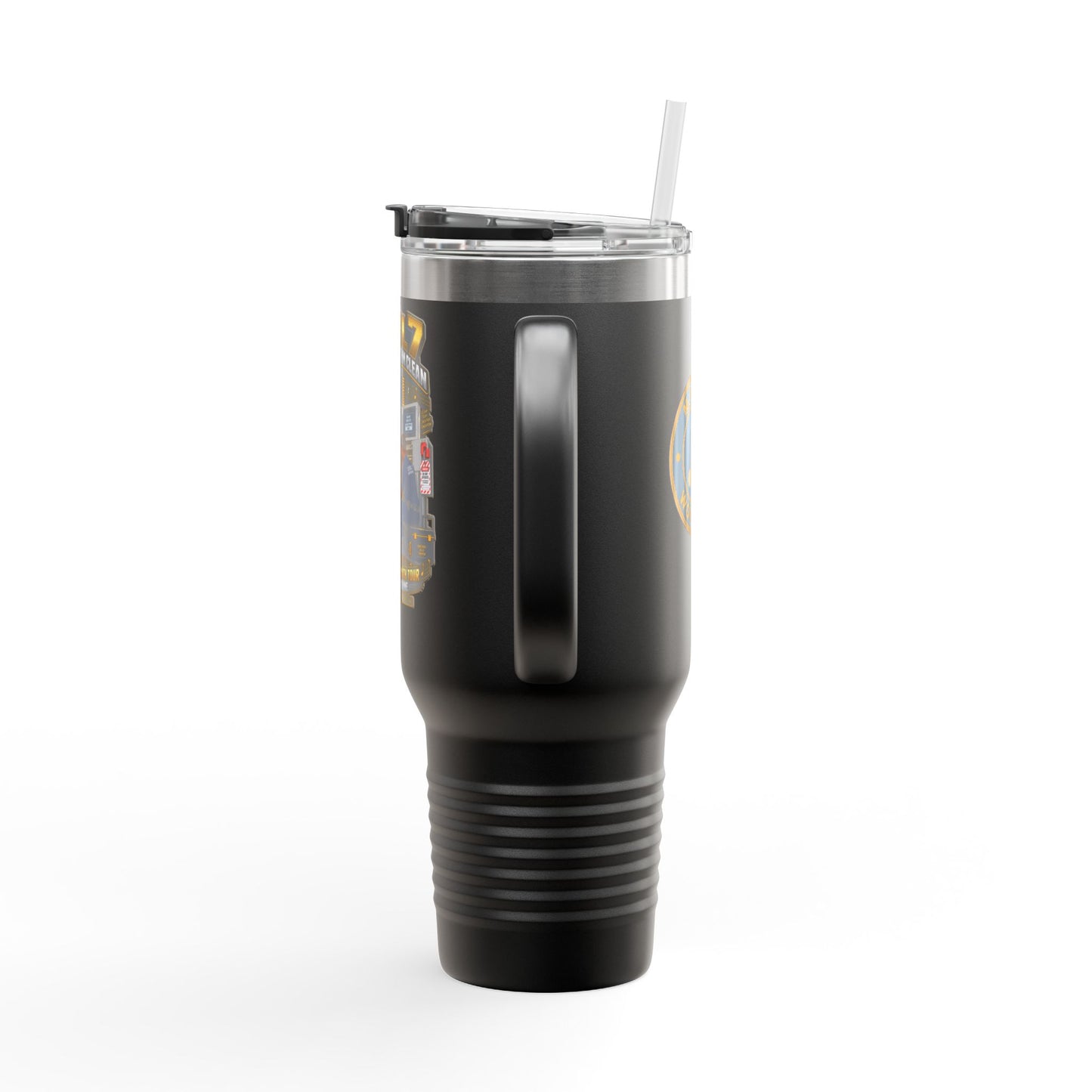 Postal Music - Level 7 Keeps the Rhythm Clean - Insulated Travel Tumbler 40oz