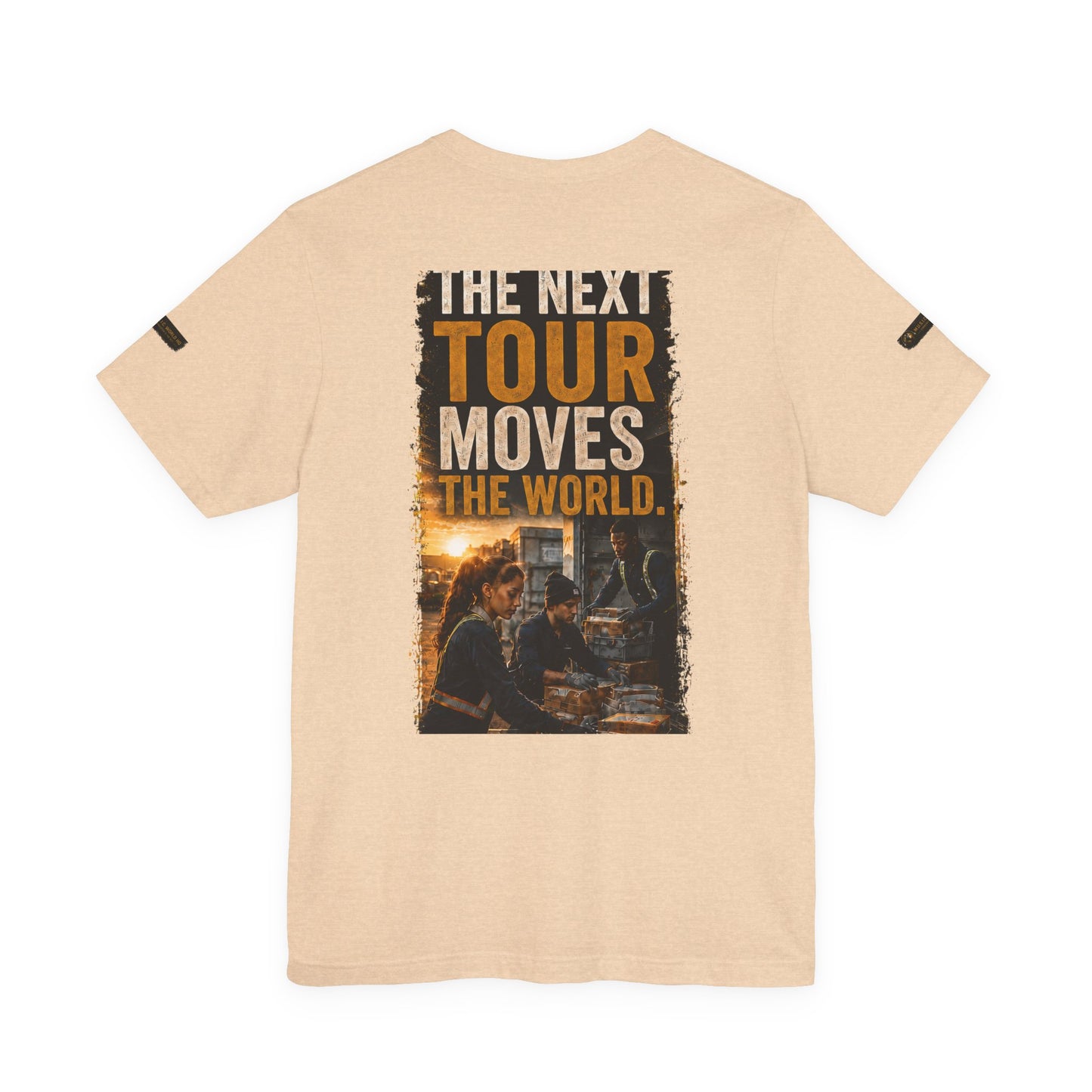 Postal Music — The Next Tour Premium Unisex T-Shirt — Color Group 6 of 11