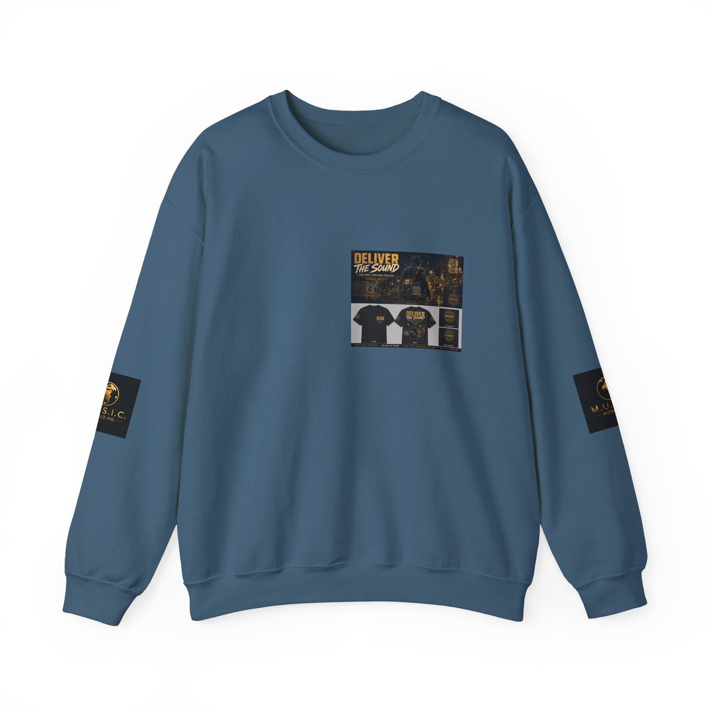 Postal Music — Deliver the Sound — Core Crewneck Sweatshirt