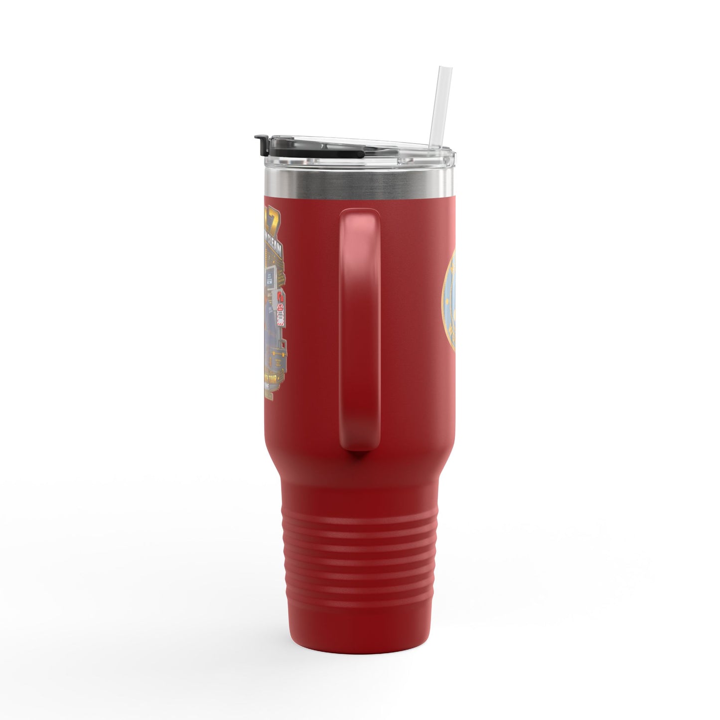 Postal Music - Level 7 Keeps the Rhythm Clean - Insulated Travel Tumbler 40oz