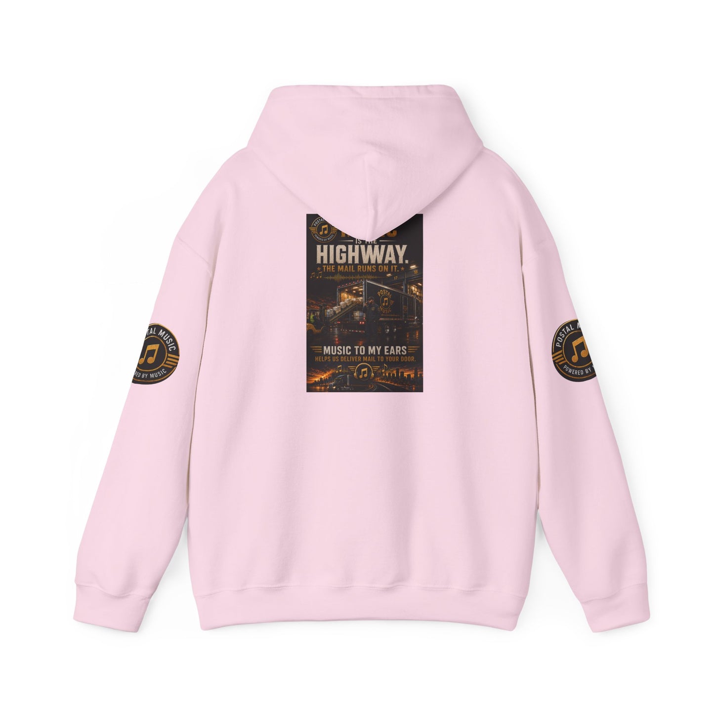 Postal Music — Music Is the Highway — Core Pullover Hoodie