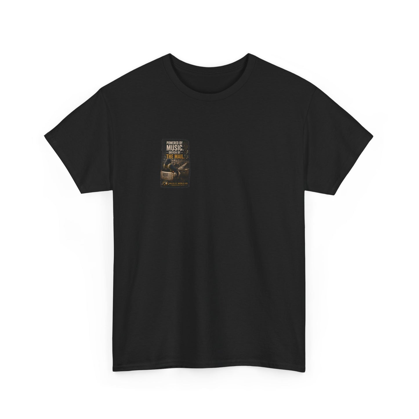 Postal Music - Powered by Music Premium T-Shirt - Colorways A