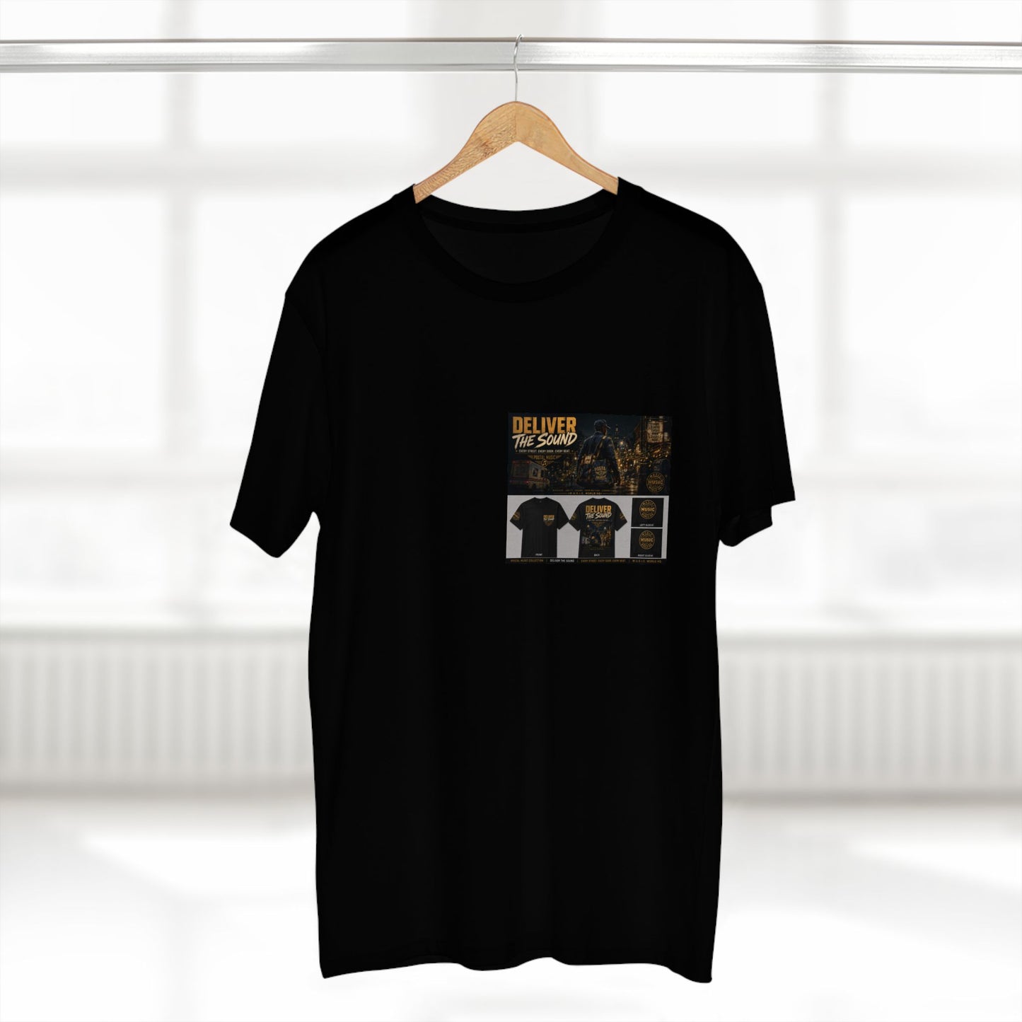 Postal Music — Deliver the Sound — Streetwear T-Shirt