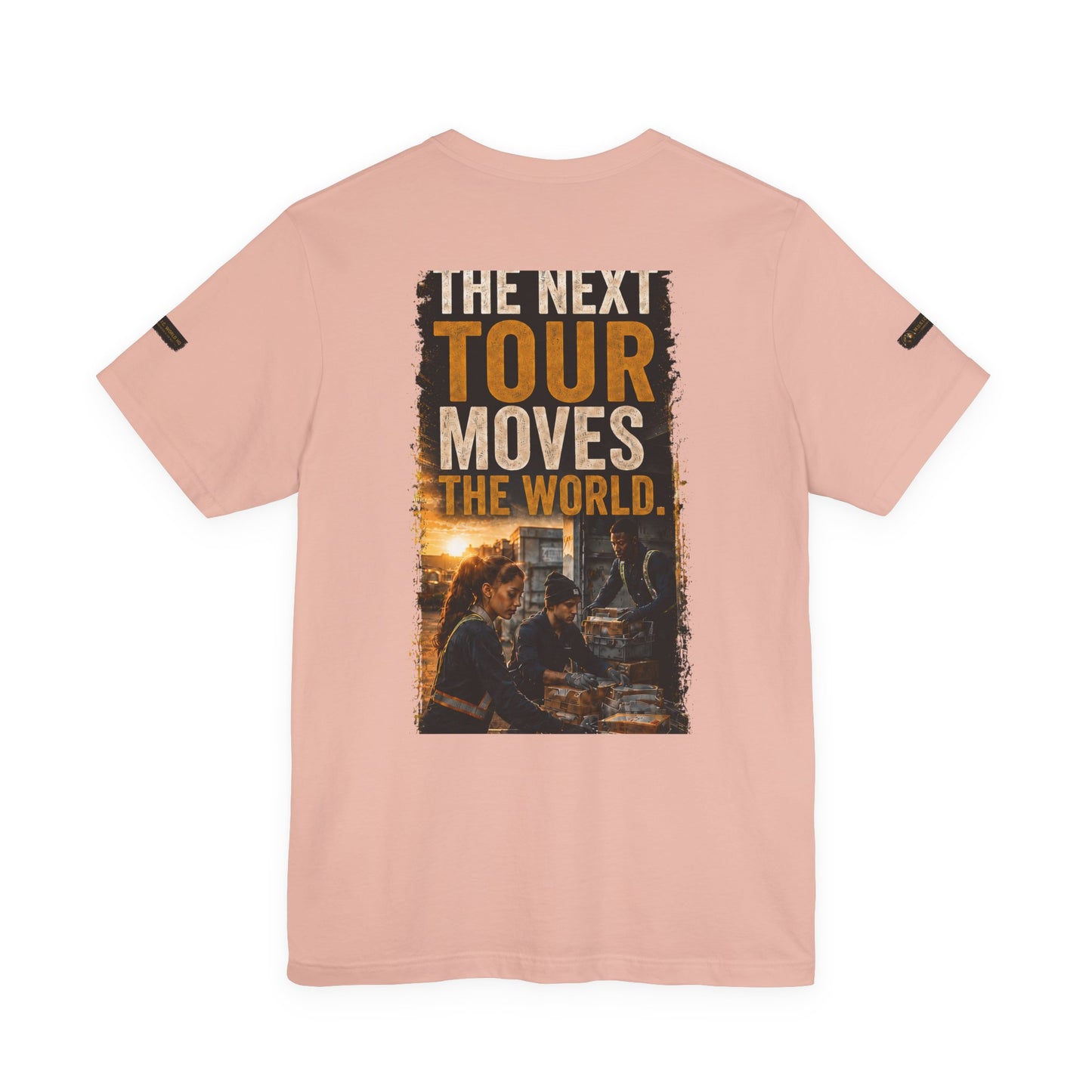 Postal Music — The Next Tour Premium Unisex T-Shirt — Color Group 9 of 11