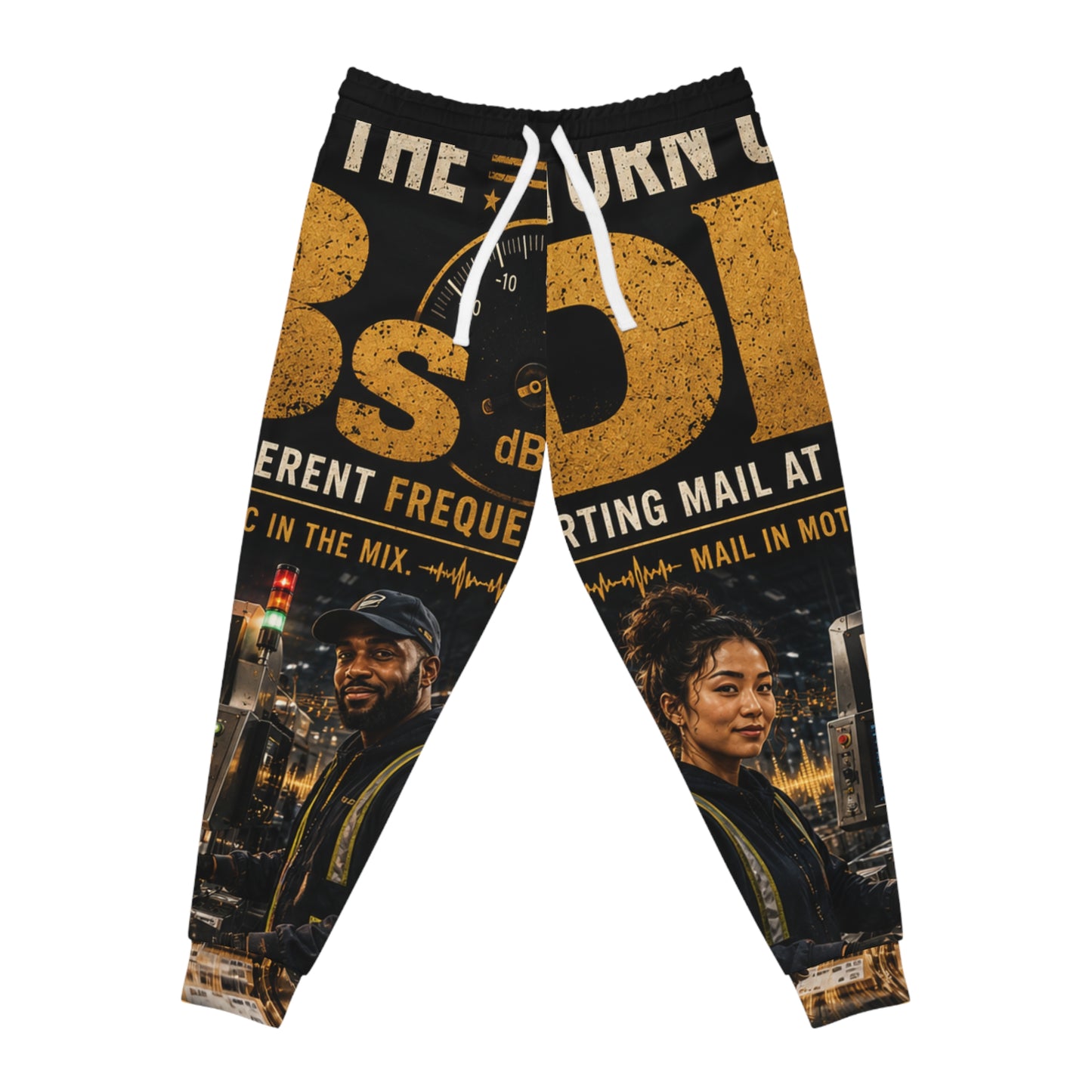 Turn Up the DBs — Women's AOP Jogger Pants (Matching Set Bottom)