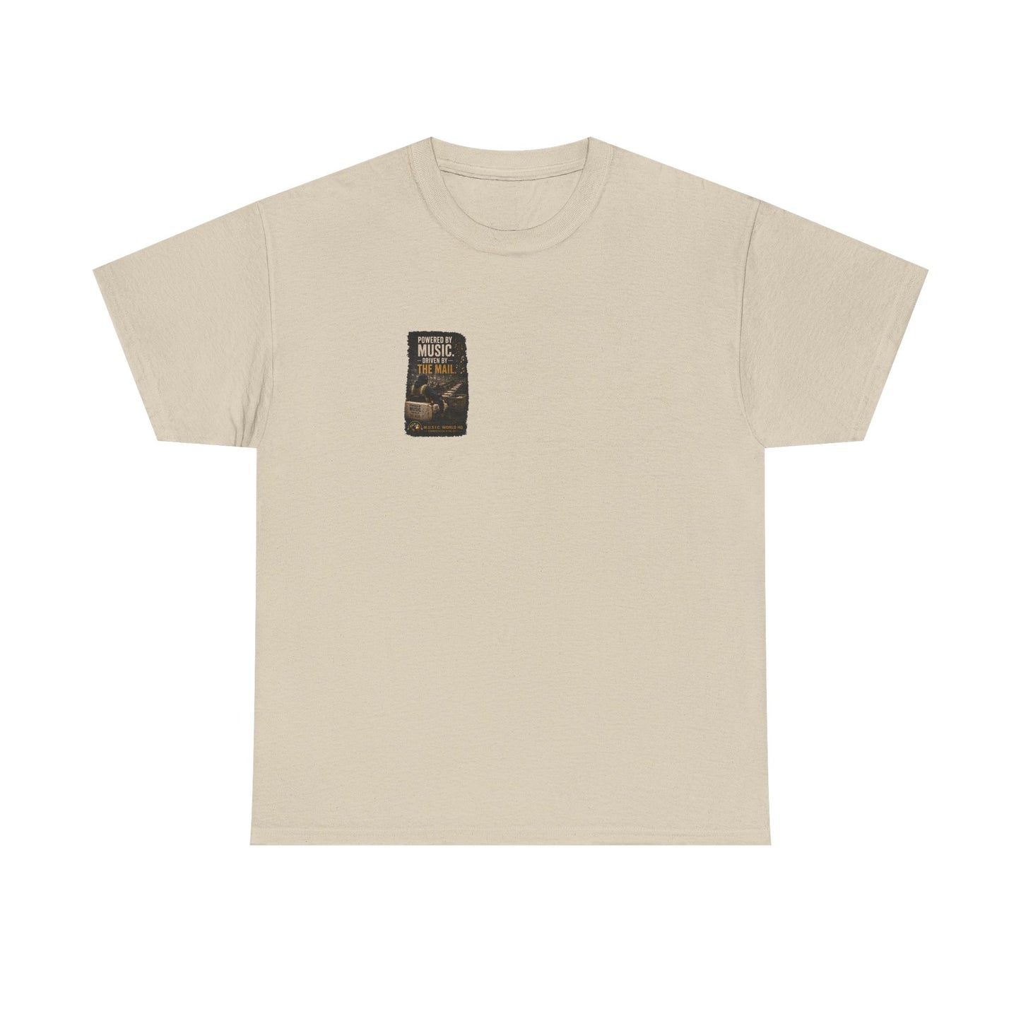 Postal Music - Powered by Music Premium T-Shirt - Colorways E