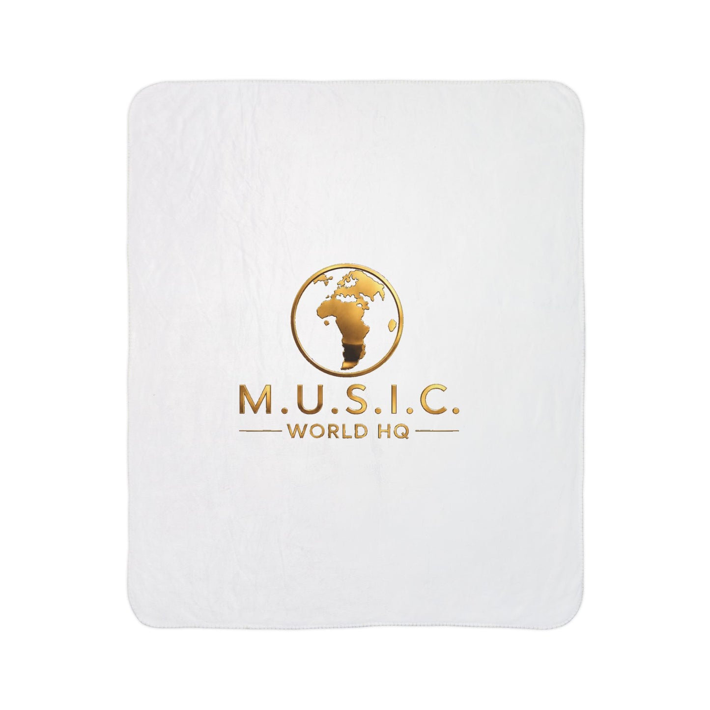 M.U.S.I.C. World HQ Essentials Premium Sherpa Blanket
