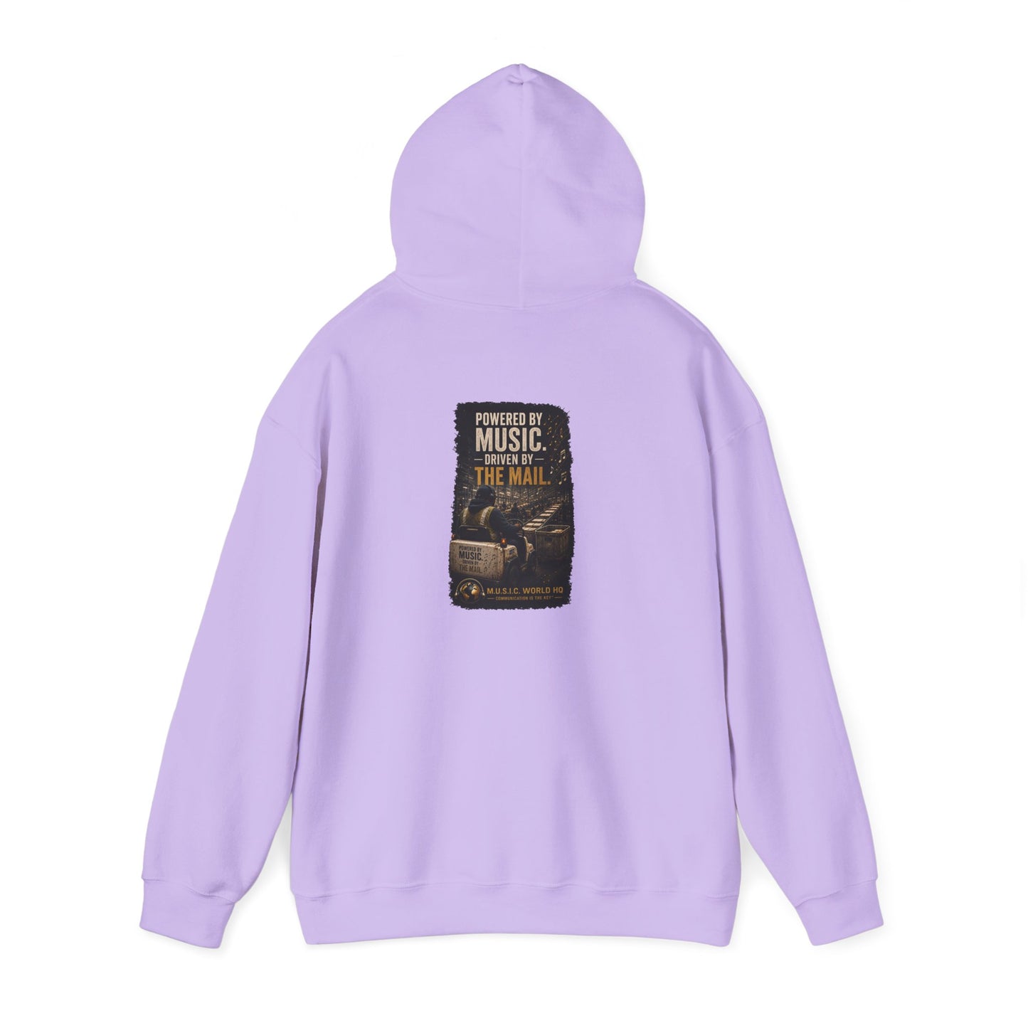Postal Music - Powered by Music Hoodie - Colorways C