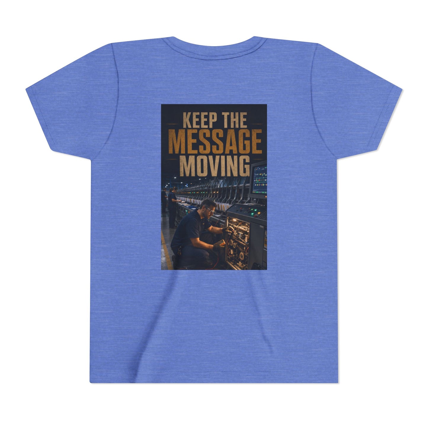 Postal Music — Keep the Message Moving — Youth T-Shirt