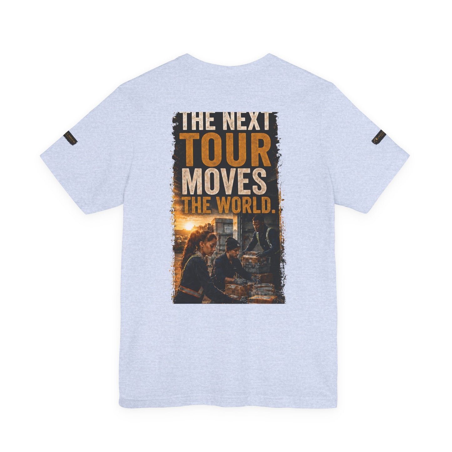 Postal Music — The Next Tour Premium Unisex T-Shirt — Color Group 5 of 11