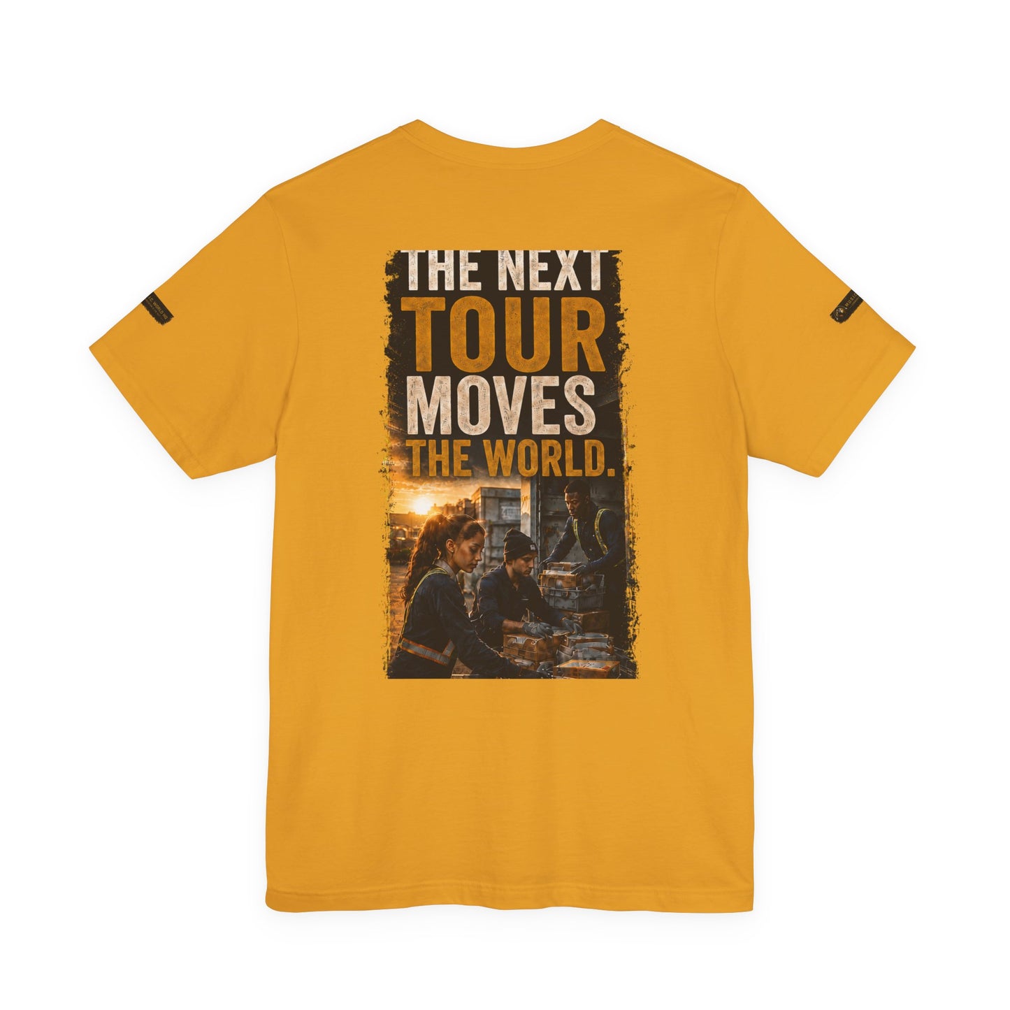 Postal Music — The Next Tour Premium Unisex T-Shirt — Color Group 8 of 11